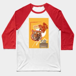 TIGER Collage Baseball T-Shirt